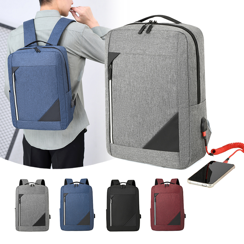 Cheap laptop backpacks for men travel business backpack office computer bag with USB port