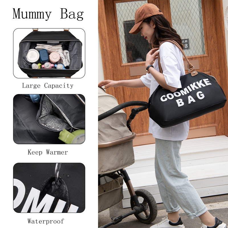 Dropping Multi-functional Large Capacity Waterproof Mommy Bag Dry-wet Separation Short Trip Travel Bag