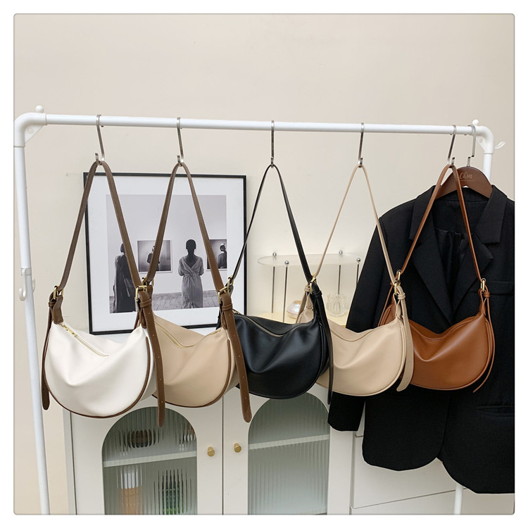 Shoulder Bags for Women Cute Soft Small Clutch Purses PU Leather Hobo Crossbody Tote Dumpling Bags