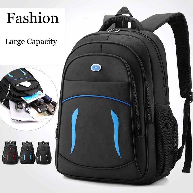 2024 Fashion New Backpack Business Casual Reflective School Bag Reflective Travel Backpack