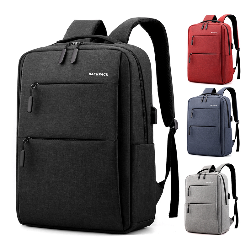 Large Capacity Multifunction Nylon Usb Charger Backpack Anti Theft Smart Laptop Backpack Bag